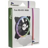 Inter-Tech Argus RS-051 RGB case fan Zwart, 2-pins fan-connector