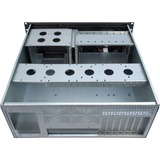 Inter-Tech IPC 4088-S rack behuizing Zwart | 2x USB-A