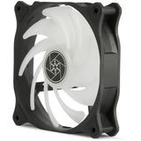 SilverStone Air Blazer 120R case fan Zwart, 4-pins PWM fan-connector 