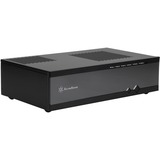 SilverStone Milo ML05B HTPC behuizing Zwart | 2x USB-A