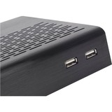 SilverStone PT13B HTPC behuizing Zwart | 2x USB-A