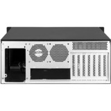 SilverStone RM42-502 rack behuizing Zwart | 2x USB-A 3.2 (5 Gbit/s) | 1x USB-C 3.2 (5 Gbit/s) | 2x Audio