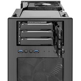 SilverStone SST-CS330B midi tower behuizing Zwart | 2x USB-A