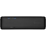 SilverStone SST-FTZ01B-E desktop behuizing Zwart | 2x USB-A