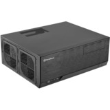 SilverStone SST-GD09B-C HTPC behuizing Zwart | 1x USB-A | 1x USB-C