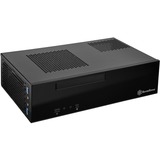 SilverStone SST-ML09B HTPC behuizing Zwart | 2x USB-A