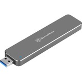 SilverStone SST-MS09C externe behuizing Donkergrijs, B-Key, USB 3.1