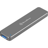 SilverStone SST-MS09C externe behuizing Donkergrijs, B-Key, USB 3.1