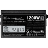 SilverStone SST-ST1200-PTS modulaire 1200 watt voeding  Zwart, 8x PCIe, 8x PCIe, Kabel-Management