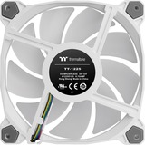 Thermaltake Pure Duo 12 ARGB Sync Radiator Fan case fan Wit/transparant, 2 stuks, 4-pins PWM fan-connector