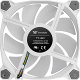 Thermaltake Pure Duo 14 ARGB Sync Radiator Fan case fan Wit/transparant, 2 stuks, 4-pins PWM fan-connector