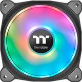 Thermaltake Riing Duo 12 RGB Radiator Fan (3-Fan Pack) case fan Zwart, 3 stuks, 4-pins PWM aansluiting