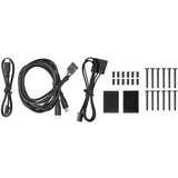 Thermaltake Riing Duo 12 RGB Radiator Fan (3-Fan Pack) case fans Zwart, 3 stuks, 120 x 120 x 25 mm, PWM