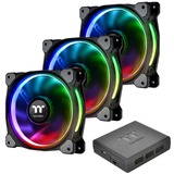 Thermaltake Riing Plus 12 RGB Radiator Fan TT Premium Edition (3 Fan Pack) case fan 4-pin PWM aansluiting, 3 stuks