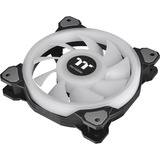 Thermaltake Riing Quad 14 RGB Radiator Fan TT Premium Edition 3 Pack case fan Zwart, 3 stuks, Incl. controller