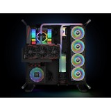 Thermaltake Riing Quad 14 RGB Radiator Fan TT Premium Edition 3 Pack case fans Wit, 3 stuks, 140 x 140 x 25 mm, 3 stuks, Incl. controller