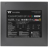 Thermaltake Toughpower GF1 ARGB 850W voeding  Zwart, 6x PCIe, Full kabel-management