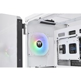 Thermaltake View 51 TG Snow ARGB Edition midi tower behuizing Wit | 4x USB-A | 1x USB-C | RGB | Window