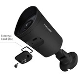 Foscam G4P 4.0 megapixel buiten beveiligingscamera Zwart, 4.0M, 2K, WLAN