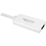 DeLOCK VGA + Audio > HDMI adapter Wit, 0,25 meter