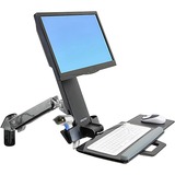 Ergotron StyleView Sit-Stand Combo Arm houder Wit