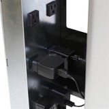 Ergotron Zip12 Charging Wall Mount Storage Cabinet oplaadstation Zwart