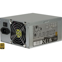 Inter-Tech HA-600AA2, 600 Watt voeding Zilver, 1x PCIe