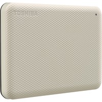 Toshiba Canvio Advance, 2 TB externe harde schijf Beige, HDTCA20EW3AA, USB 3.2 Gen 1