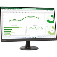 Lenovo D27-40 27" monitor Zwart, 75Hz, HDMI 1.4, VGA, AMD FreeSync