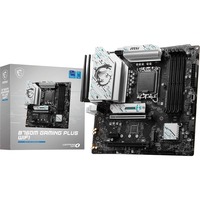 MSI B760M GAMING PLUS WIFI socket 1700 moederbord Zwart/zilver, RAID, 2.5 Gb-LAN, Wi-Fi 6E, BT, Sound, µATX