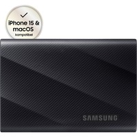SAMSUNG Portable T9 1 TB externe SSD Zwart, MU-PG1T0B/EU, USB-C 3.2 (20 Gbit/s)