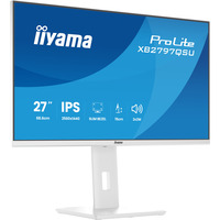 iiyama ProLite XB2797QSU-W1 27" monitor Wit (mat), HDMI, DisplayPort, USB, Audio