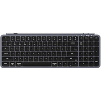 Keychron B2 Pro-K1, toetsenbord Grijs/zwart, US lay-out, Scissor switches, 96%, ABS keycaps, 2.4 GHz / Bluetooth / USB