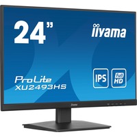 iiyama ProLite XU2493HS-B6 23.8" monitor Zwart, 75 Hz, HDMI, DisplayPort, Audio, AMD Free-Sync