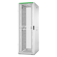 APC NetShelter SX AR3388W2, Gen 2, 52U server rack Wit/groen, 2436H x 800B x 1200D mm, met zijkanten