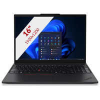 Lenovo ThinkPad T16 Gen 4 Intel (21QE005AMH) 16"  laptop Zwart | Core Ultra 7 255U | Intel Graphics | 16 GB | 512 GB SSD