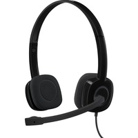 Logitech Stereo Headset H151 on-ear Zwart