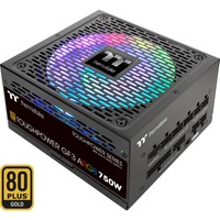 Thermaltake Toughpower GF3 ARGB Gen 5 EU modulaire 750 watt voeding  Zwart, 4x PCIe, 5x PCIe, Kabel-Management