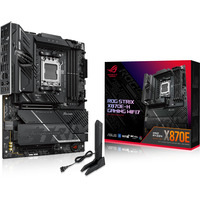 ASUS ROG STRIX X870E-H GAMING WIFI7 socket AM5 moederbord Zwart, RAID, 5Gb-LAN, Wi-Fi 7, BT, Sound, ATX