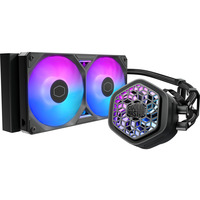 Cooler Master MasterLiquid 240 Atmos II VRM Fan ARGB waterkoeling Zwart