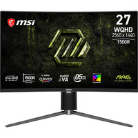 MSI MAG 274CQPDF X32 27" curved gaming monitor Zwart, 2x HDMI, DisplayPort, 320 Hz