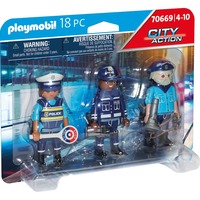 PLAYMOBIL City Action - Figurenset politie Constructiespeelgoed 70669
