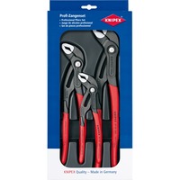 KNIPEX Cobra-set 00 20 09 V02 tangenset Zwart, 3-Delig