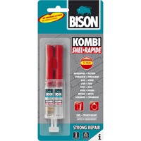 Bison Kombi snel Dubbelspuit 24 ml lijm 