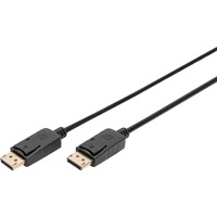 Digitus DisplayPort-aansluitkabel Zwart, 2 meter