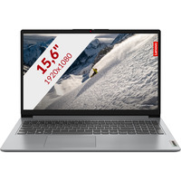 Lenovo IdeaPad 1 15ALC7 (82R400X7MH) 15.6" laptop Grijs | R5-5625U | Radeon Graphics | 16 GB | 512 GB SSD