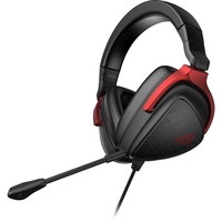 ASUS ROG Delta S Core gaming headset Zwart/rood, Pc, PlayStation 4, PlayStation 5, Xbox One, Xbox Series X|S, Nintendo Switch