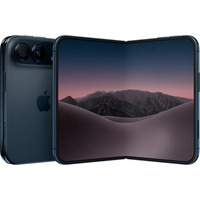 Apple iPhone Duo foldable smartphone Donkerblauw | 512 GB | iOS 27 | Dual-eSIM