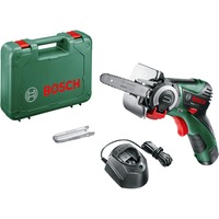 Bosch EasyCut 12 NanoBlade accuzaag kettingzaag Groen/zwart, Accu inbegrepen