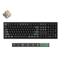 Keychron K10 Ultra 8K Wireless Custom Mechanical Keyboard Zwart, US lay-out (QWERTY), Keychron Apex Banana, 100%, RGB leds, OSA Double-shot PBT, USB-C | 2.4 GHz | Bluetooth 5.2